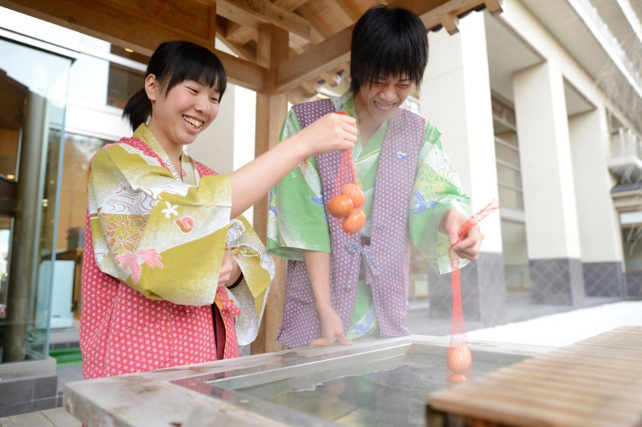 מלון פוקושימה Iizaka Onsen Surikamitei Ohtori מראה חיצוני תמונה